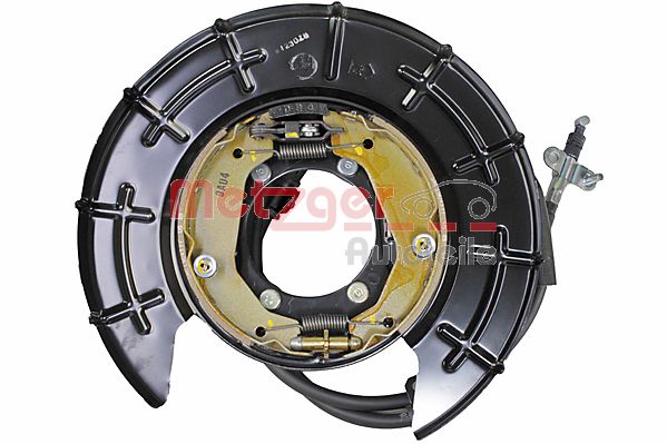 METZGER 6117024 KIT + ORIGINAL ERSATZTEIL Bremsträgerplatte